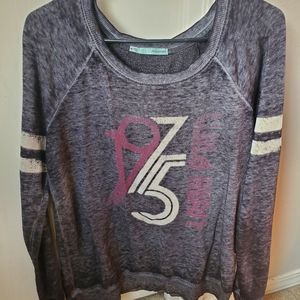 Womens M distressed style sweater